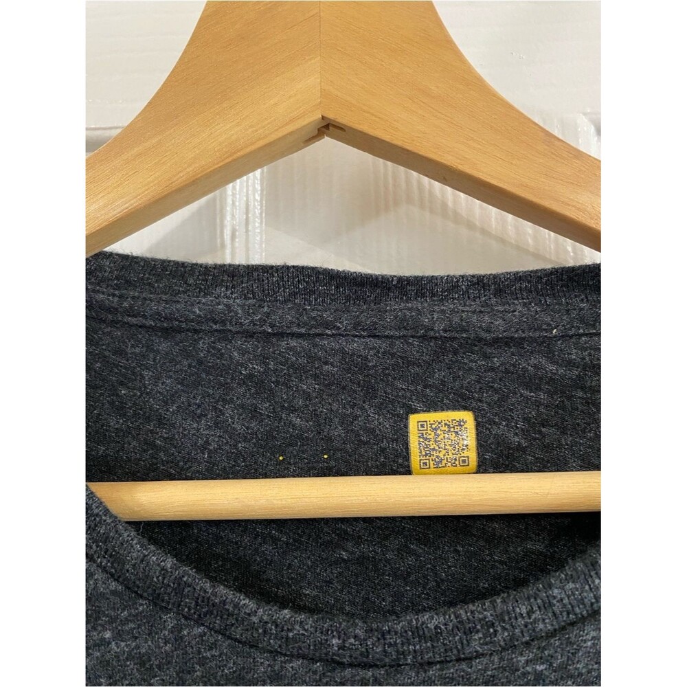 Polo Ralph Lauren‎ Heather Grey Cotton White Pony T-Shirt XL Preppy Luxury - Picture 3 of 5